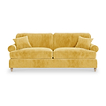 Alfie Gold 4 Seater Sofa from Roseland Furniture