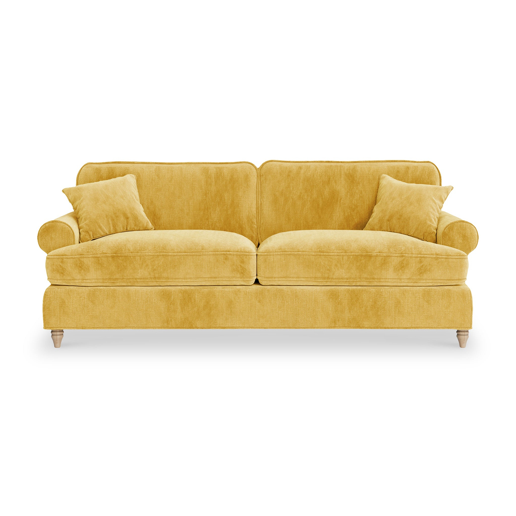 Alfie Gold 4 Seater Sofa from Roseland Furniture