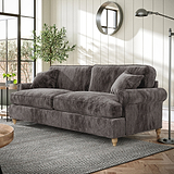 Alfie 4 Seater Sofa Espresso from Roseland Furniture