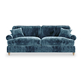 Alfie Navy Blue 4 Seater Sofa from Roseland Furniture