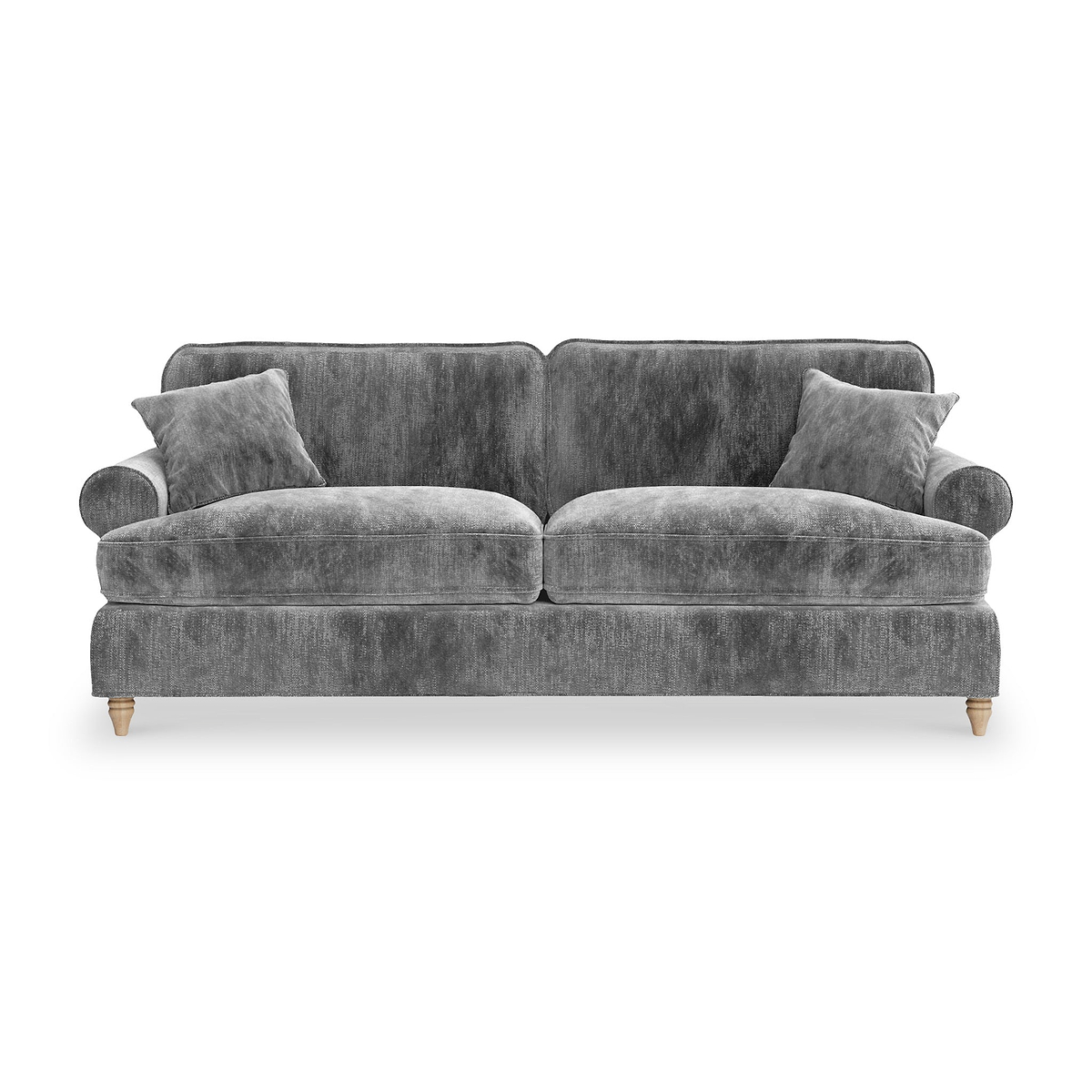 Alfie Charcoal 4 Seater Sofa from Roseland Furniture
