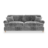 Alfie Charcoal 4 Seater Sofa from Roseland Furniture