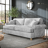 Alfie Ice Grey 4 Seater Sofa from Roseland Furniture