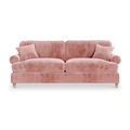 Alfie Blush Pink 4 Seater Sofa from Roseland Furniture