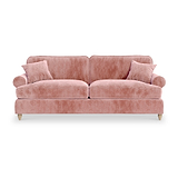 Alfie Blush Pink 4 Seater Sofa from Roseland Furniture