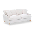 Alfie Woven Cream 4 Seater Sofa from Roseland Furniture