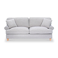 Alfie Woven Light Grey 4 Seater Sofa from Roseland Furniture