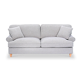 Alfie Woven Light Grey 4 Seater Sofa from Roseland Furniture