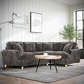 Alfie RH Corner Sofa Espresso from Roseland Furniture