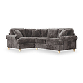 Alfie LH Corner Sofa Espresso from Roseland Furniture