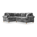 Alfie Charcoal Corner Sofa from Roseland Furniture