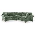 Alfie Moss Green Large Corner Sofa from Roseland Furniture