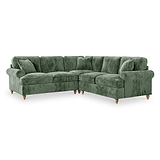 Alfie Moss Green Large Corner Sofa from Roseland Furniture