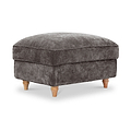 Alfie XL Footstool Espresso from Roseland Furniture