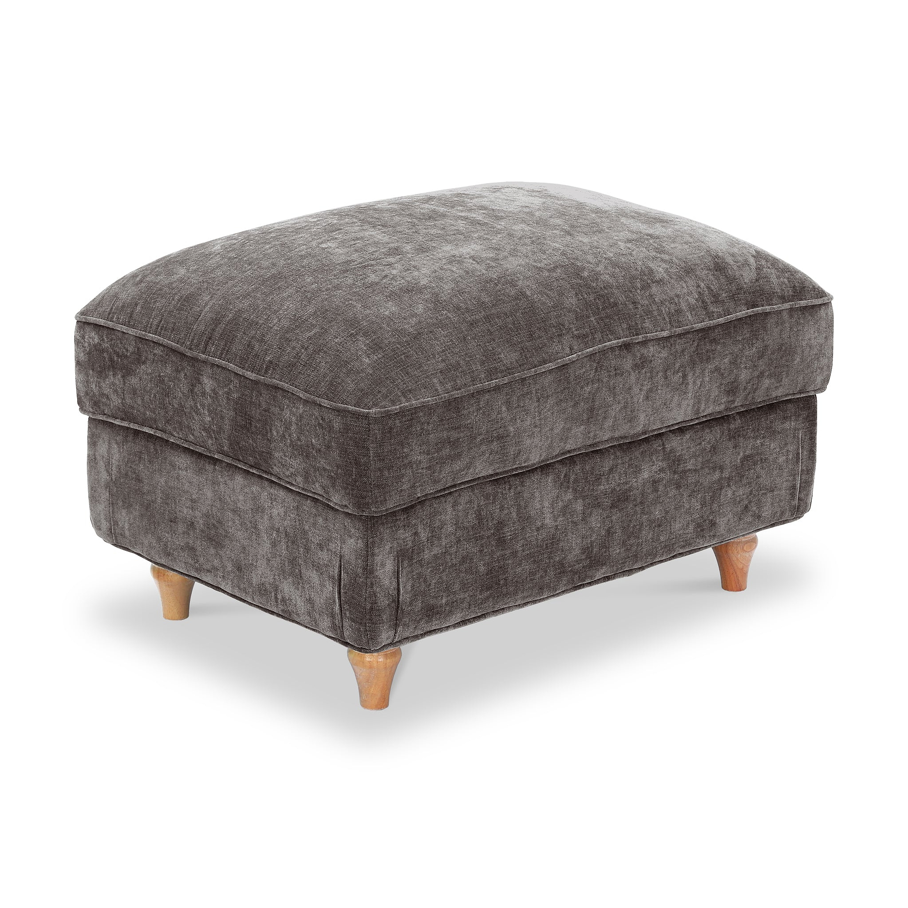 Alfie XL Footstool Espresso from Roseland Furniture