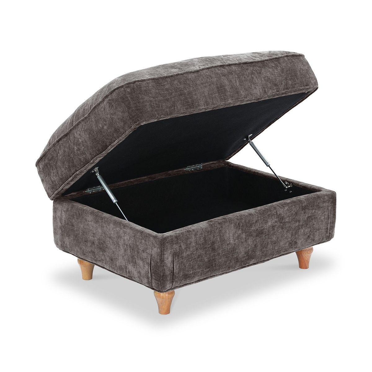 Alfie XL Footstool Espresso from Roseland Furniture