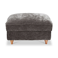 Alfie XL Footstool Espresso from Roseland Furniture