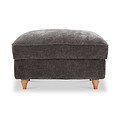 Alfie XL Footstool Espresso from Roseland Furniture