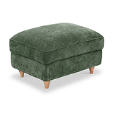 Alfie XL Footstool Moss Green from Roseland Furniture