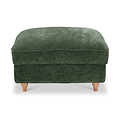 Alfie XL Footstool Moss Green from Roseland Furniture