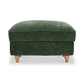 Alfie XL Footstool Moss Green from Roseland Furniture