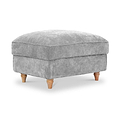 Alfie XL Footstool Ice from Roseland Furniture