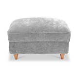 Alfie XL Footstool Ice from Roseland Furniture