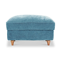 Alfie XL Footstool Lagoon from Roseland Furniture