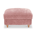 Alfie XL Footstool Blush from Roseland Furniture