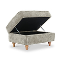 Alfie XL Footstool Mink from Roseland Furniture