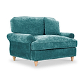 Alfie Snuggle Chair Emerald from Roseland Furniture