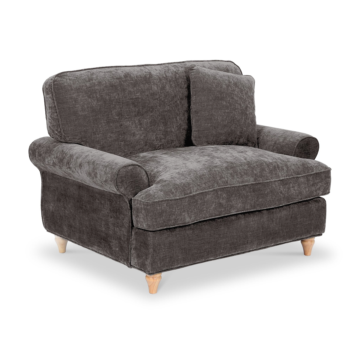 Alfie Snuggle Chair Espresso from Roseland Furniture