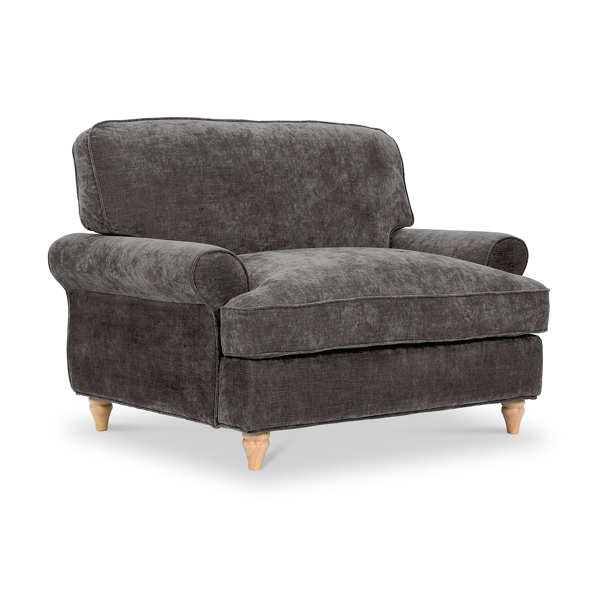 Alfie Snuggle Chair Espresso from Roseland Furniture