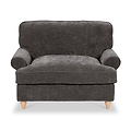 Alfie Snuggle Chair Espresso from Roseland Furniture