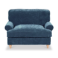 Alfie Snuggle Chair Navy from Roseland Furniture