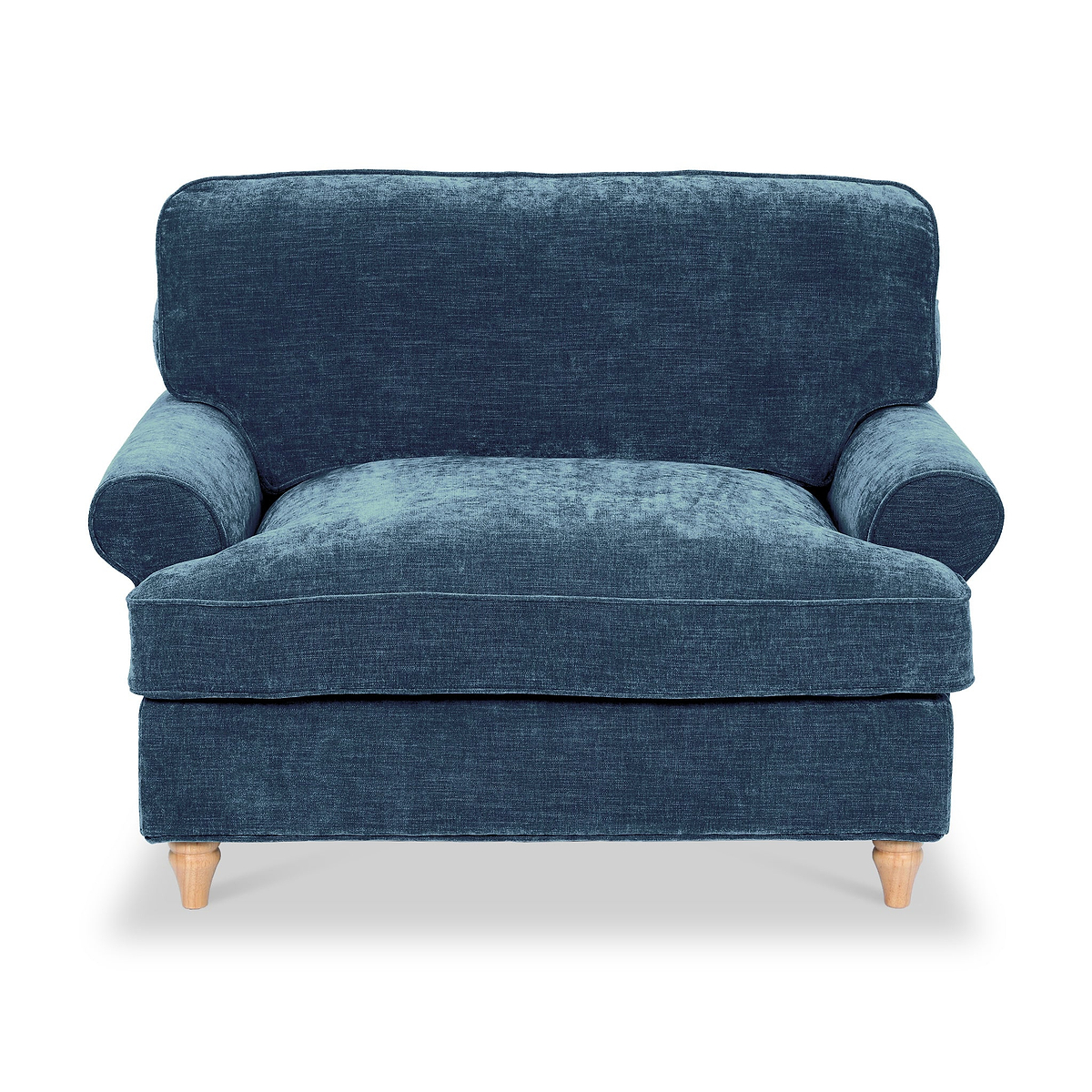 Alfie Snuggle Chair Navy from Roseland Furniture
