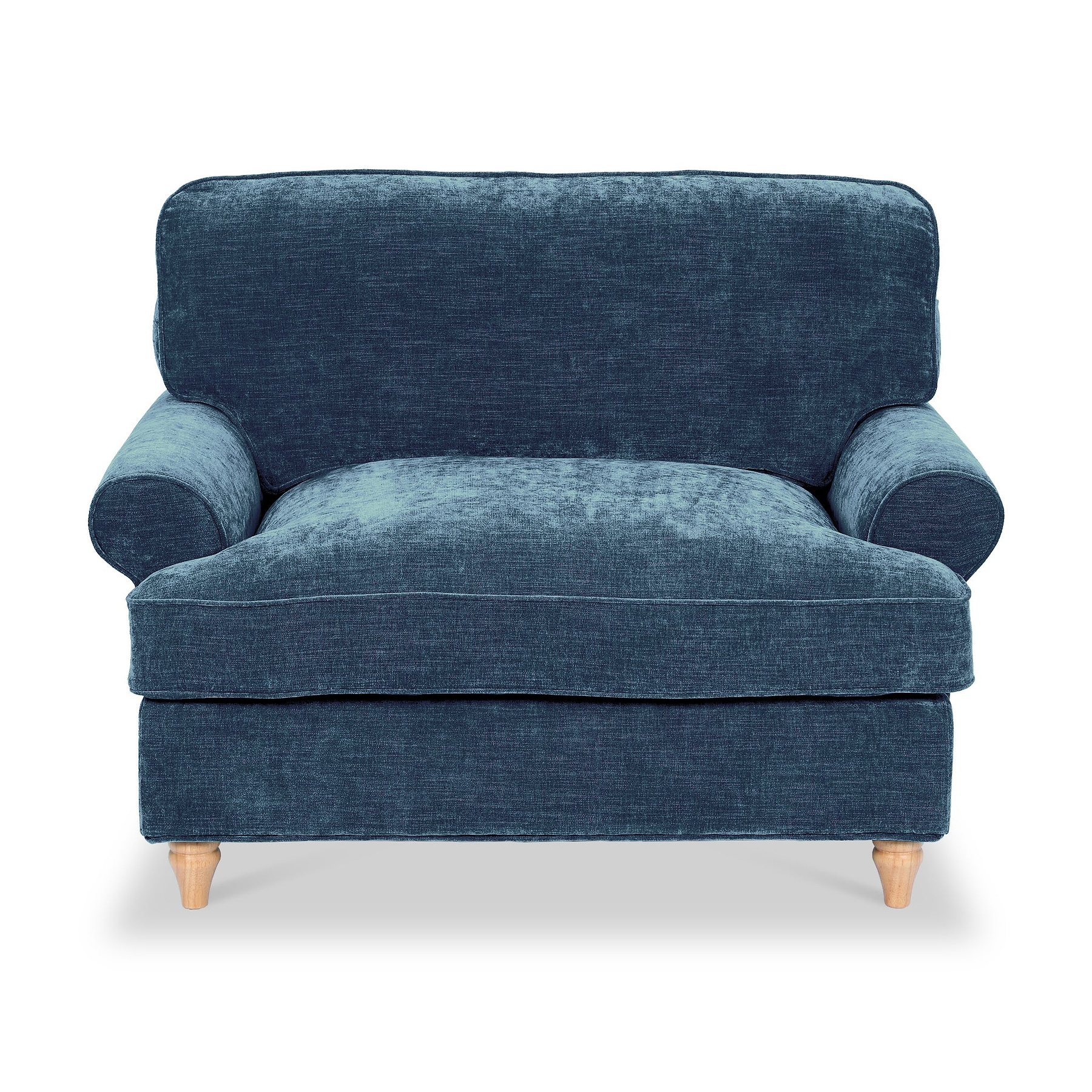 Alfie Snuggle Chair Navy from Roseland Furniture
