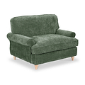 Alfie Snuggle Chair Moss Green from Roseland Furniture