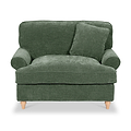 Alfie Snuggle Chair Moss Green from Roseland Furniture