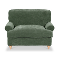 Alfie Snuggle Chair Moss Green from Roseland Furniture