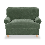 Alfie Snuggle Chair Moss Green from Roseland Furniture
