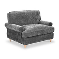Alfie Snuggle Chair Charcoal from Roseland Furniture