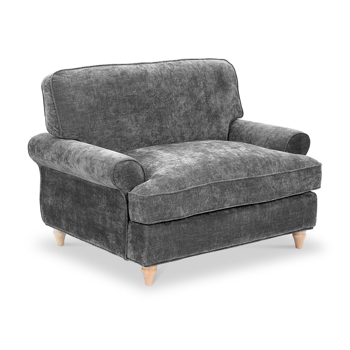 Alfie Snuggle Chair Charcoal from Roseland Furniture