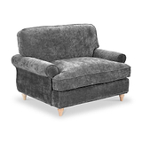 Alfie Snuggle Chair Charcoal from Roseland Furniture