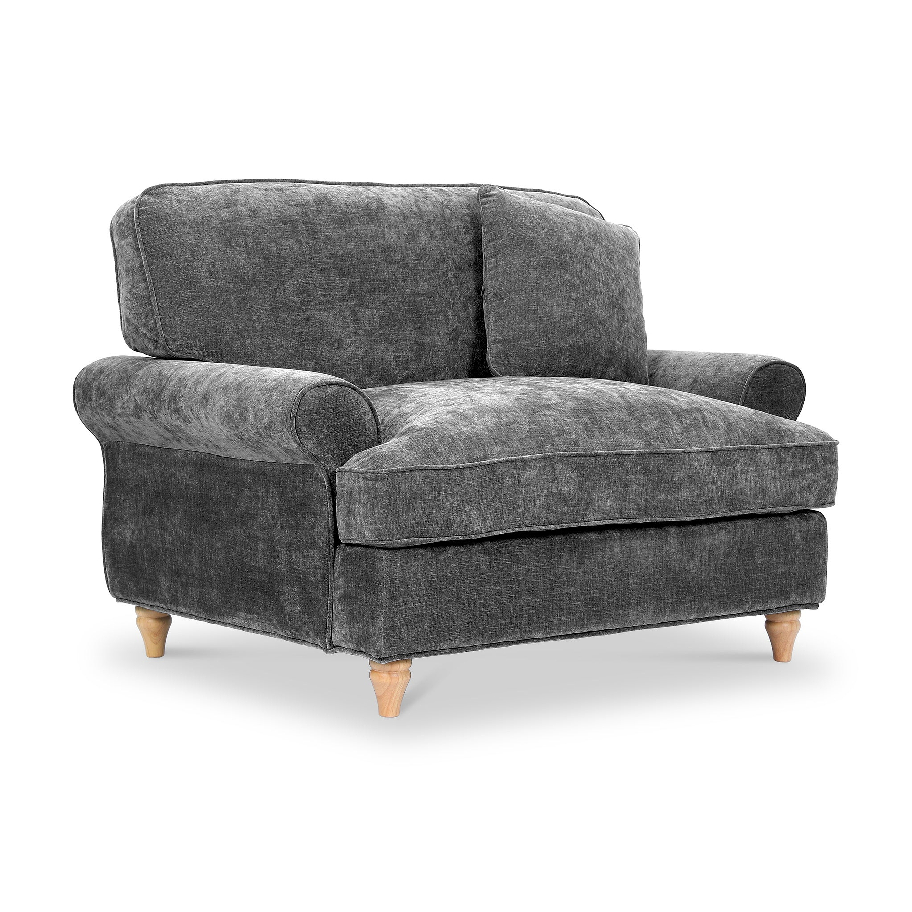 Alfie Snuggle Chair Charcoal from Roseland Furniture