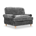 Alfie Snuggle Chair Charcoal from Roseland Furniture