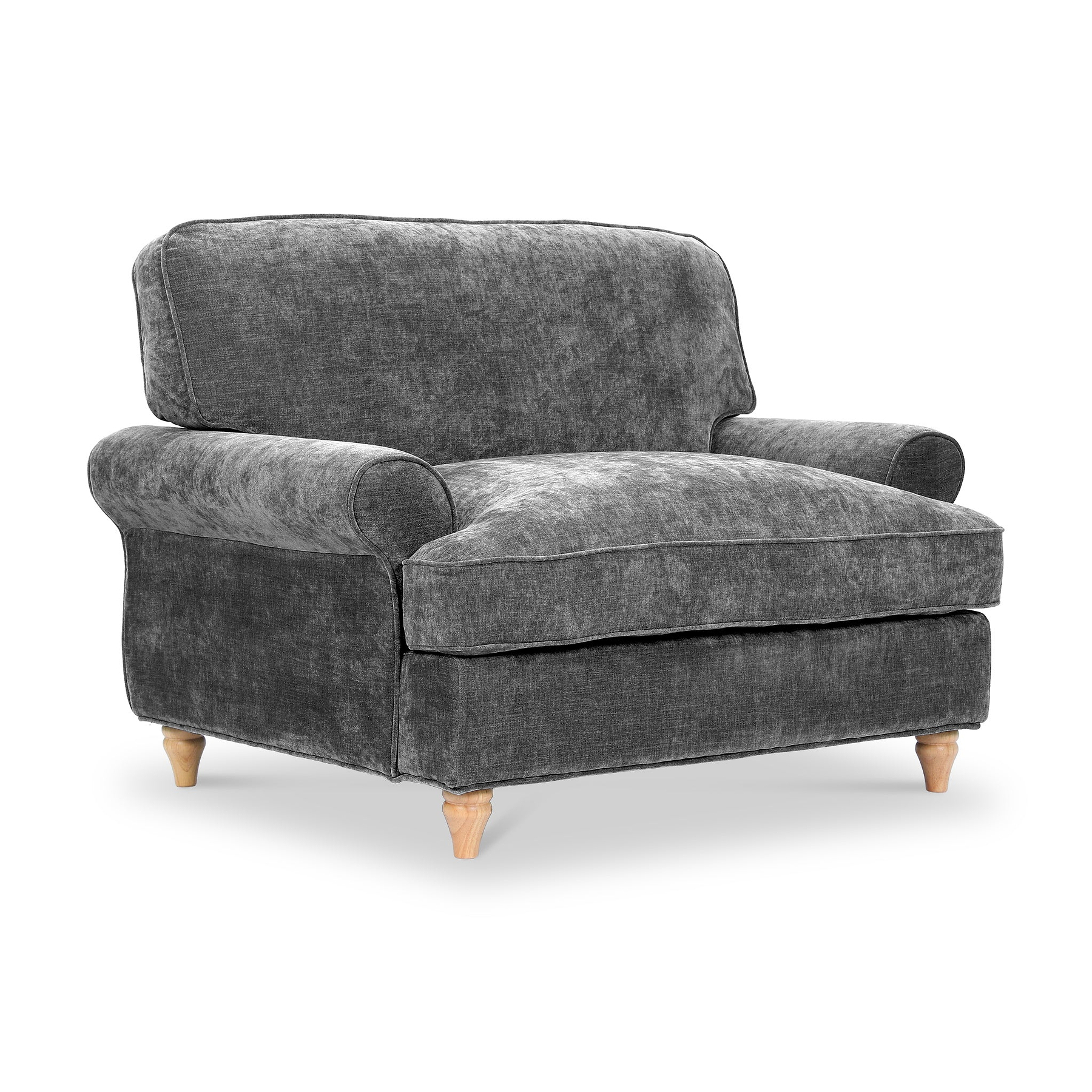Alfie Snuggle Chair Charcoal from Roseland Furniture