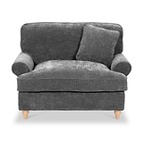 Alfie Snuggle Chair Charcoal from Roseland Furniture