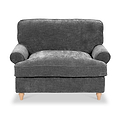 Alfie Snuggle Chair Charcoal from Roseland Furniture
