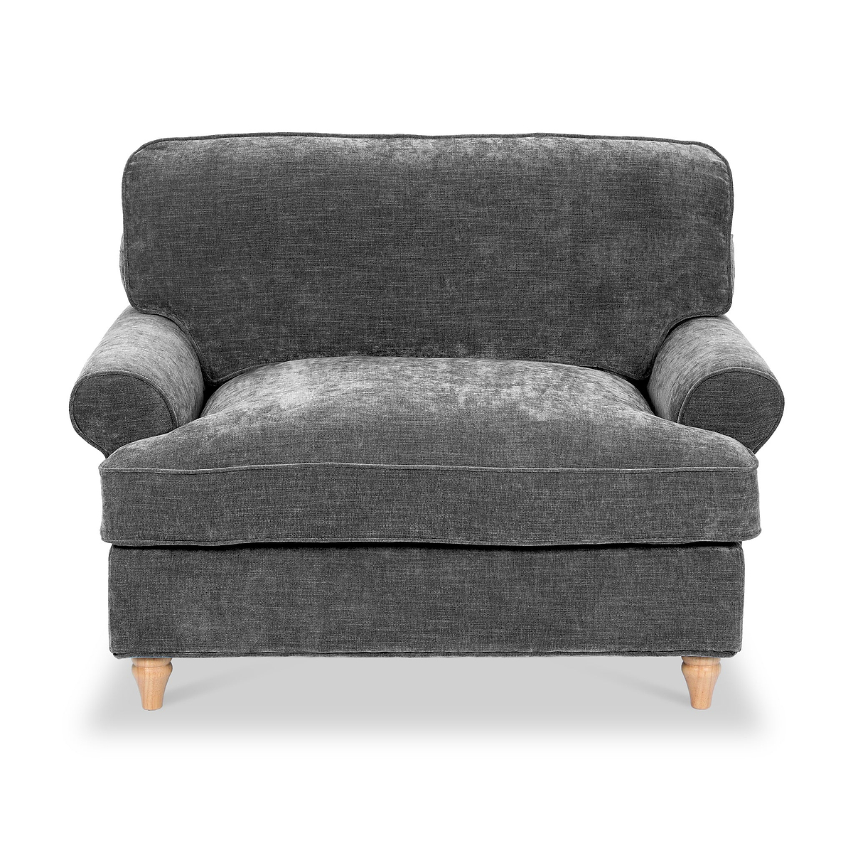 Alfie Snuggle Chair Charcoal from Roseland Furniture
